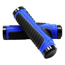 Load image into Gallery viewer, New Bicycle Grips MTB Bike Bar ends Handlebars Rubber Grips Aluminum Lock Ring Ergonomic Handle bar Mountain Cycling Accessories