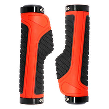 Load image into Gallery viewer, New Bicycle Grips MTB Bike Bar ends Handlebars Rubber Grips Aluminum Lock Ring Ergonomic Handle bar Mountain Cycling Accessories